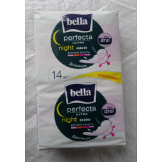 Прокладки "bella" Perfekta Ultra Night silky drai 14 шт.