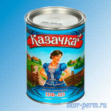 Эмаль ПФ-115 КАЗАЧКА голубая 0,9 кг. Эмаль ПФ-115 КАЗАЧКА голубая 0,9 кг.