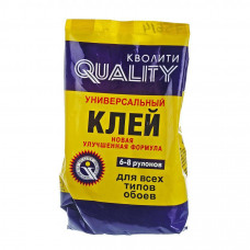 Клей обойный универсал 200гр. QUALITY Клей обойный универсал 200гр. QUALITY